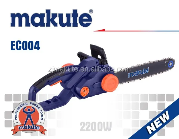 wood cutting machine MAKUTE EC004 2200w electric chain saw
