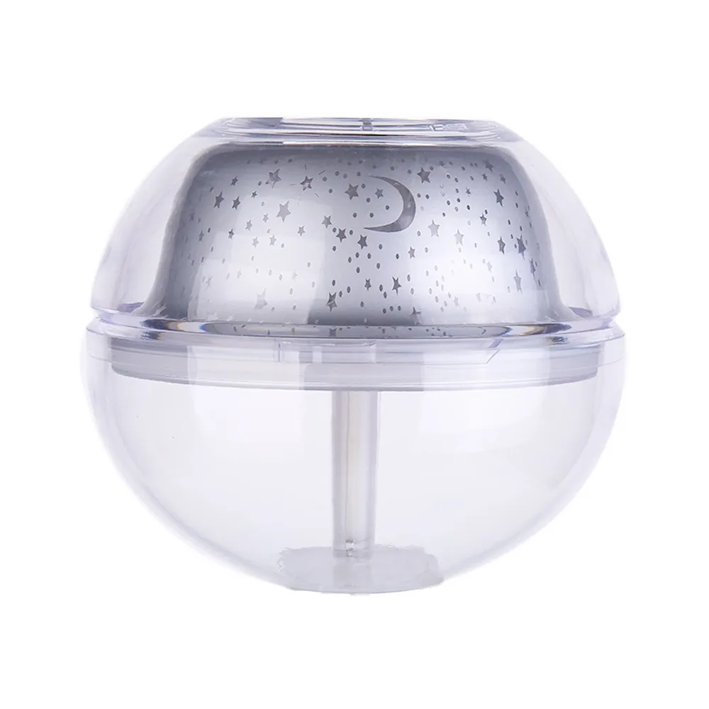 500ml Crystal Night Light Projection oil Humidifier Aroma Diffuser