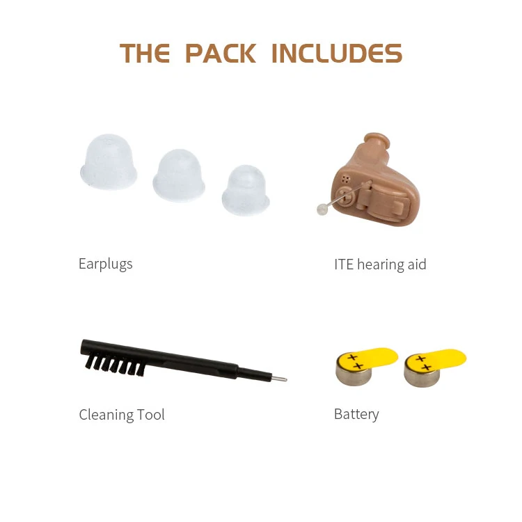 New Trending Health Care Product Jinghao CE ISO CIC Invisible Mini Hearing Aids