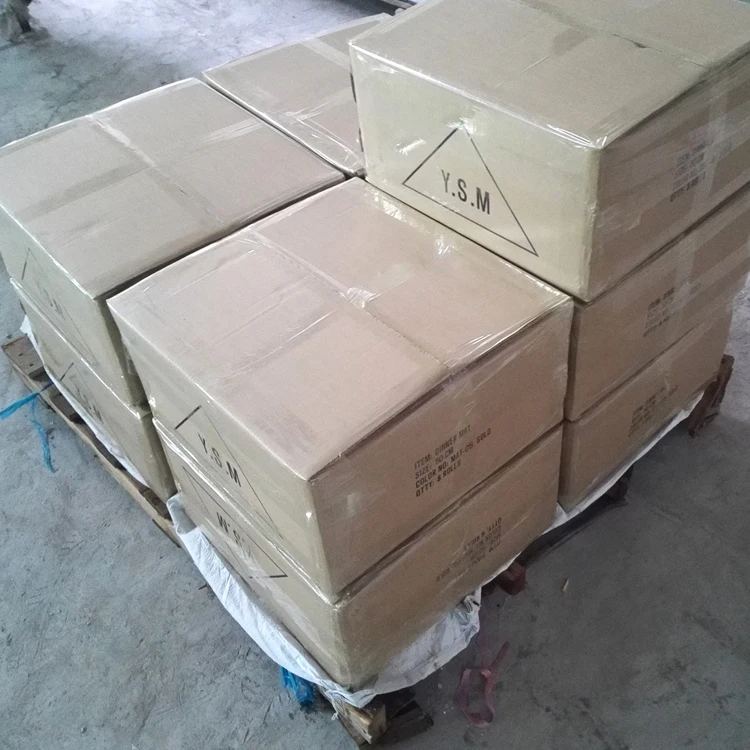 50cm Vinyl Gold and Silver Fine Long Lace/gold lace doily