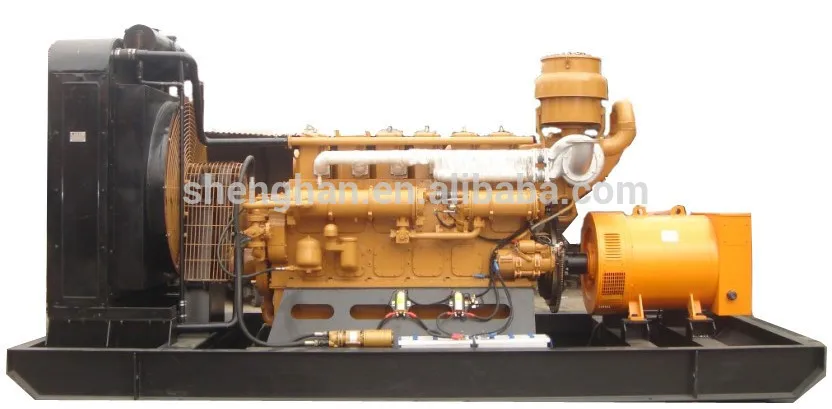 3 phase 313 kva biogas. powertec generator with American engine