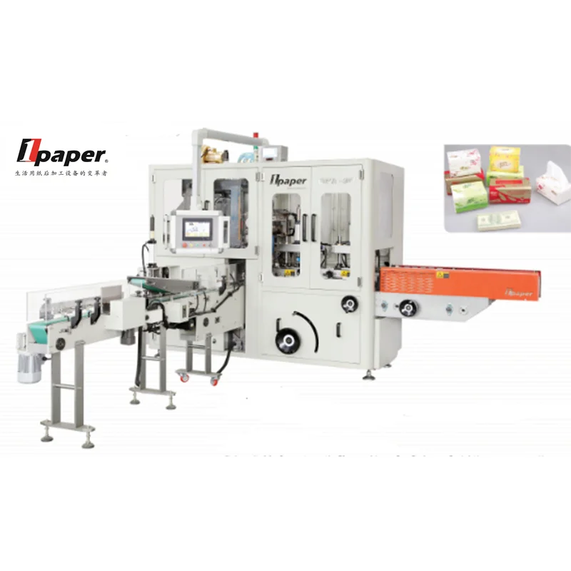 
Full Automatic Napkin Facial Tissue Soft Film Pack Packaging Machine Tissue Packing Machine 