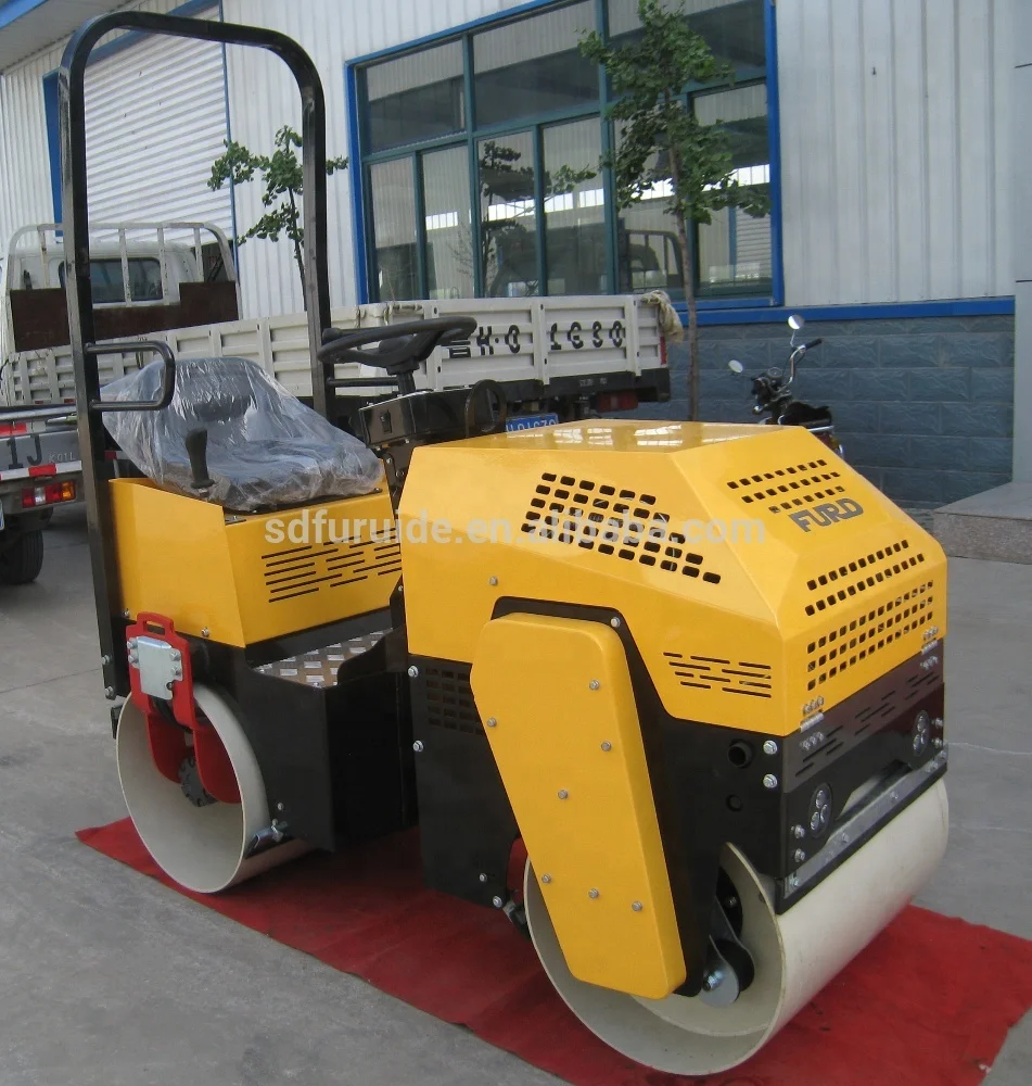 1 Ton Compaction Equipment Mini Asphalt Vibro Roller Compactor (FYL-880)