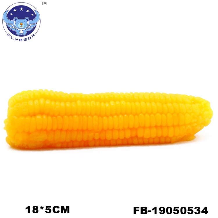 Flybear Tpr Novelty Squishy Corn Slow Rising Toy Cartoon Smiley Corn Squishy Scented Squeeze Toys squishy corn For Kids