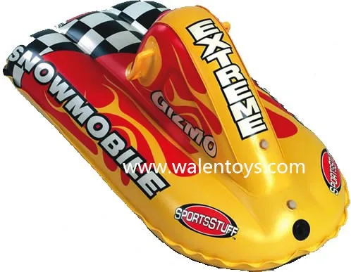 New Inflatable Snowmobile Sled,Inflatable Snowmobile rider,Snow mobile blow up