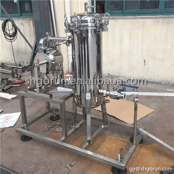 Машина для фильтрации воды, пива, сока, фильтры из нержавеющей стали