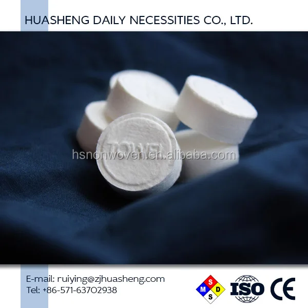 OEM manufacturer disposable face compressed napkin towel