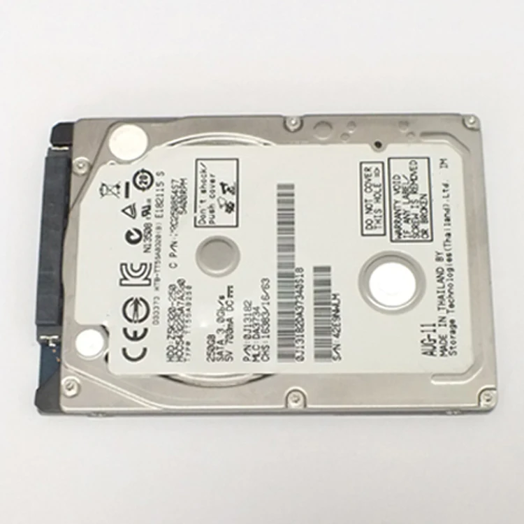 Top Quality Real Capacity for Toshiba 2.5' 250GB Hard Drive Disk