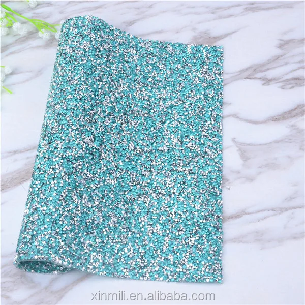  Новинка! 24x40 см серебряного цвета с кристальной платформой AB Стразы на липкой основе rhinestone Отделка утюг горный хрусталь сетки наклейку или самоклеющиеся лист СТРАЗА для искусства