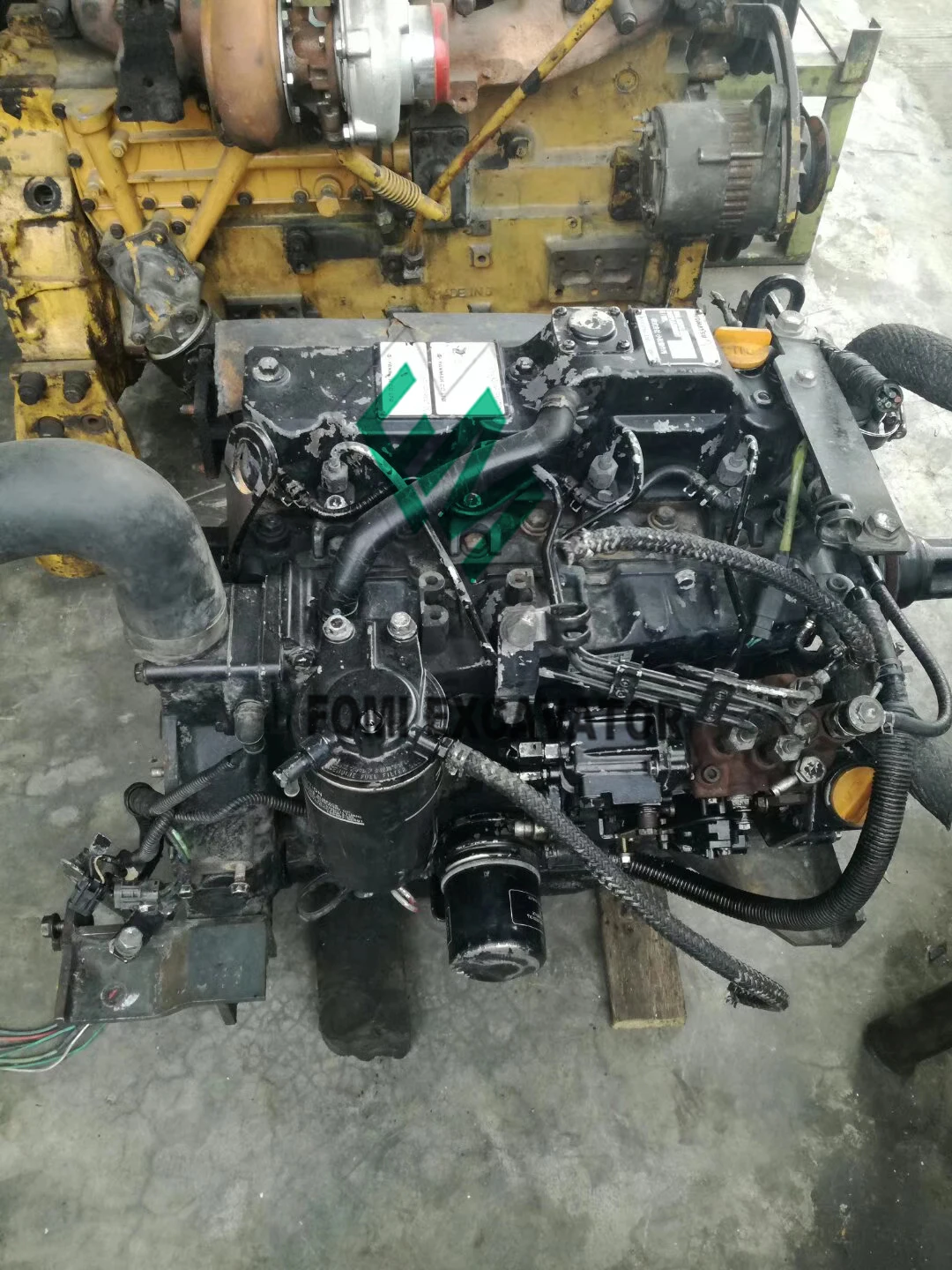 Genuine Used Excavator 4D88E-5 Engine Assy, 4D88E Diesel Engine Assy 4D88E-5 Engine Motor For Sale