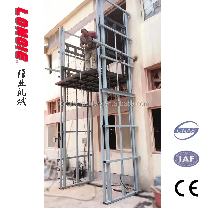 
LISJD2.0-5.0 Electric hydraulic cargo elevator lift 