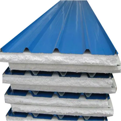 Corrugated thermal insulation eps roof aluminium wall panel sandwich panels price