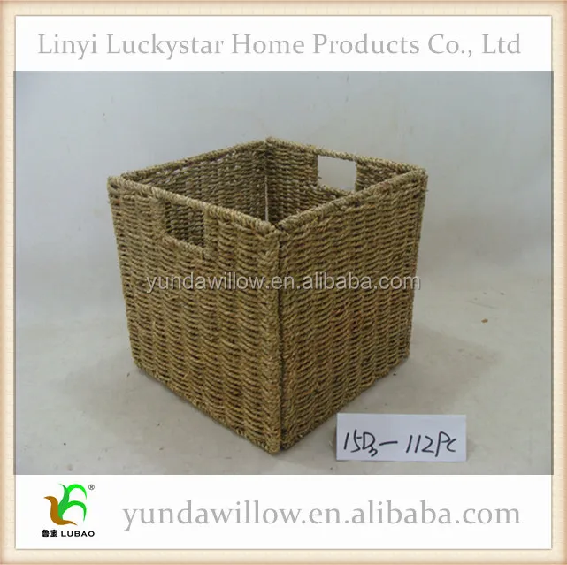 Оптовая продажа Ручной Работы Производства Висит Водорослей Веревки, Корзины Хранения