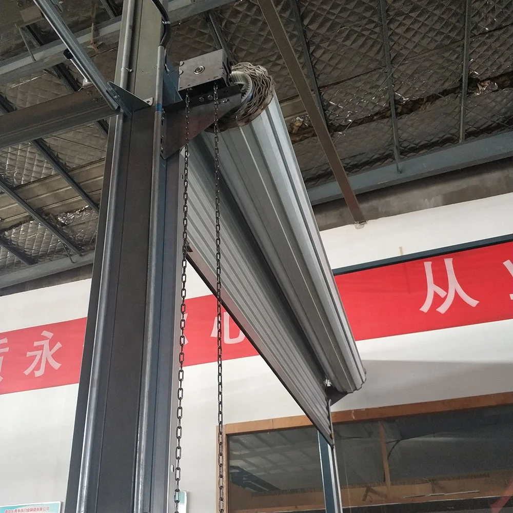 Steel Roller Shutter Door With Manual Chain Hoist