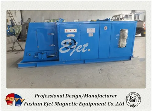 Eddy current separator of non-ferrous metal separate plastic and metal