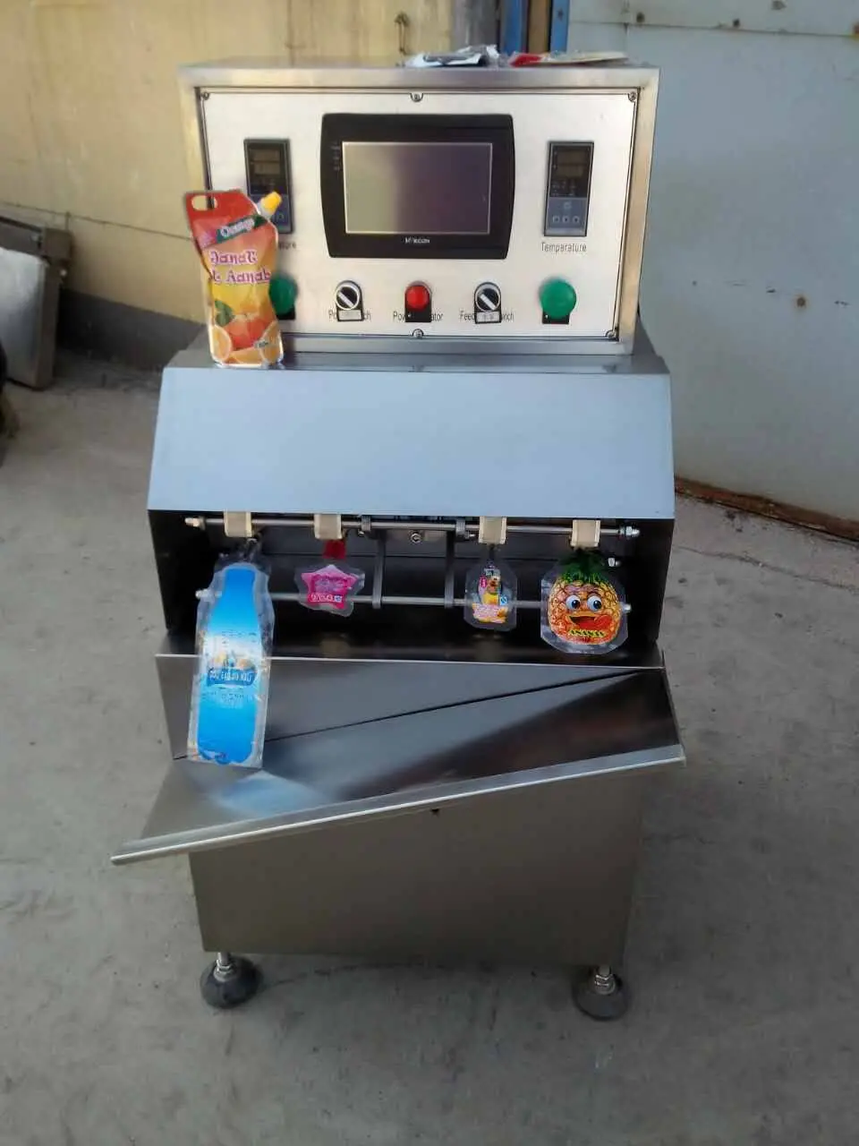 china supplier best selling product good quality HF-PZD-B small juice filling machine fit to small business home business