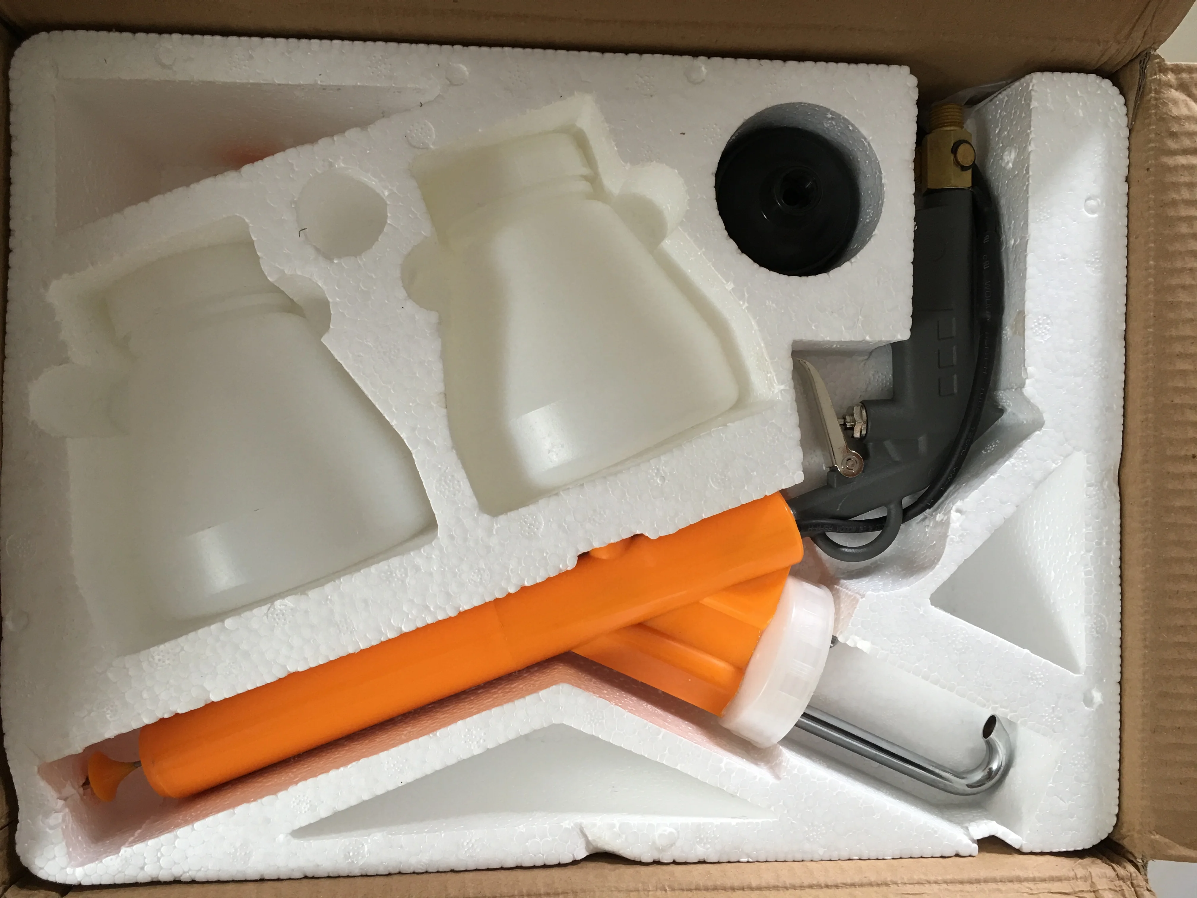 Hsinda Factory Low Price Plastic Hobby Lab Portable Test  System Powder Coating  Manual Spray Machine Cup Gun