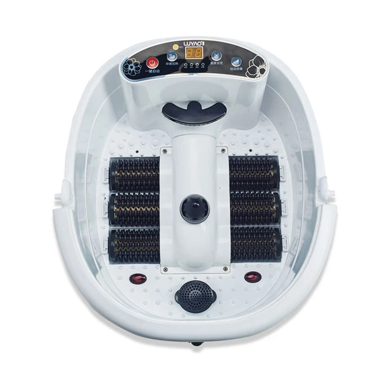 Foot bath spa massager with heat and massage for athletes foot