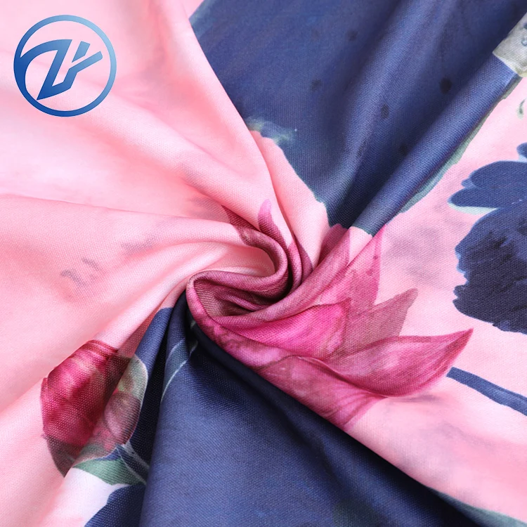 Customized design75D fabric 100 polyester interlock fabric pul fabric