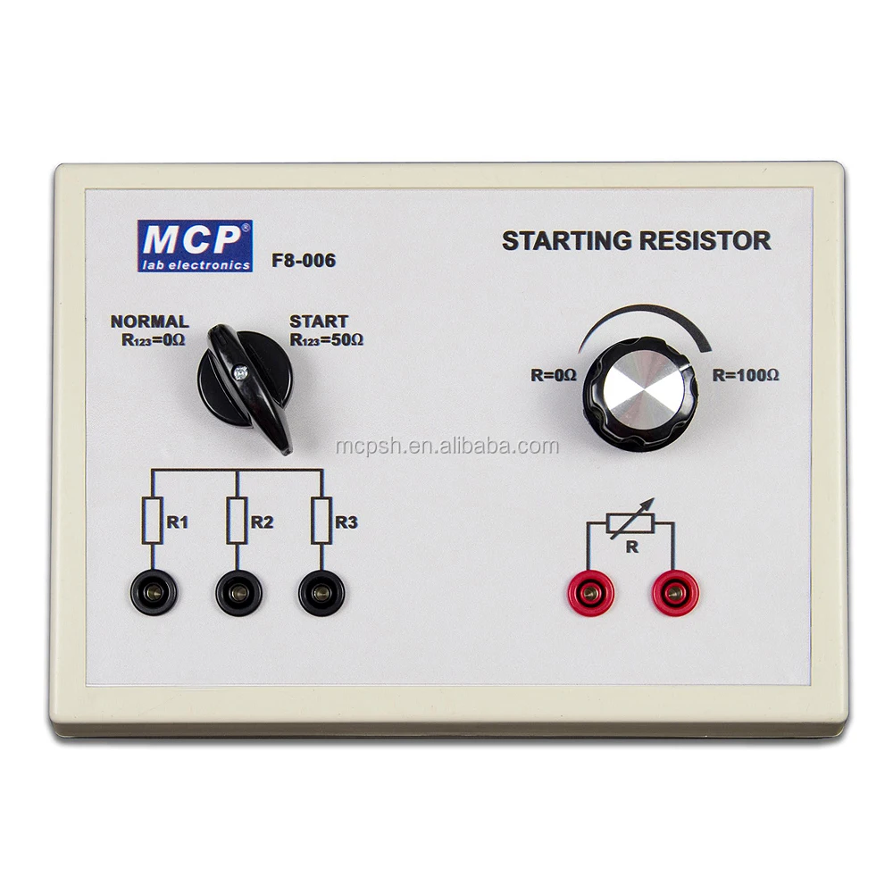 MCP F8-006 - STARTING RESISTOR FOR MOTOR EDUCATIONAL