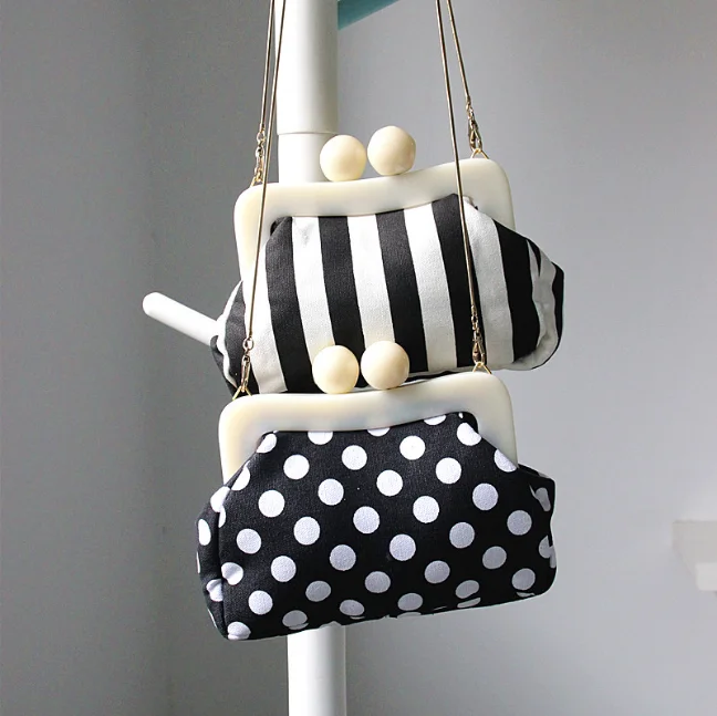 2017 new retro ball shoulder bags acrylic clutch evening bag