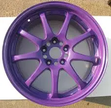 Hsinda Ral 4008 High Gloss Candy Purple Electrostatic Spray Paint Food Grade BPA Free Epoxy Glossy Powder Coating