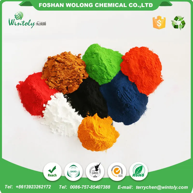 Factory wholesale RAL smooth surface coated polyester epoxy resin powder