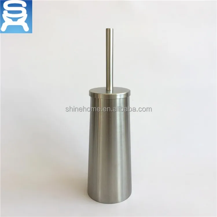 
Stainless steel Toilet brush and holder set 