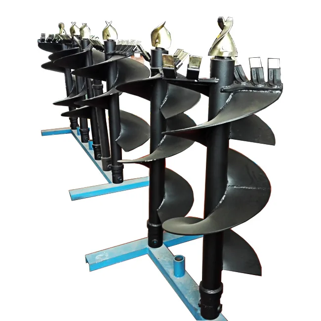 Hot sale ce approved skid steer loader attachments auger lever