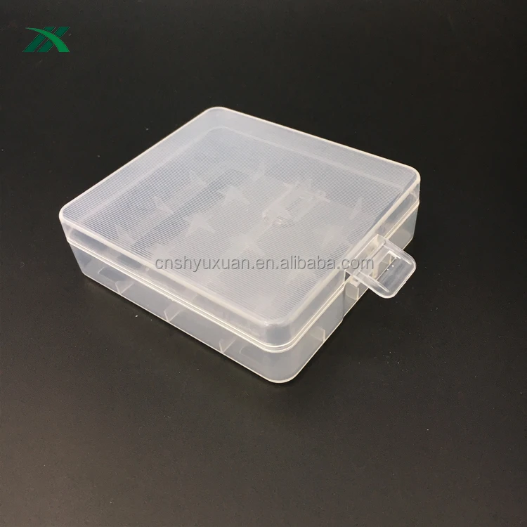 Wholesale transparent plastic battery box packaging box electronic accessories