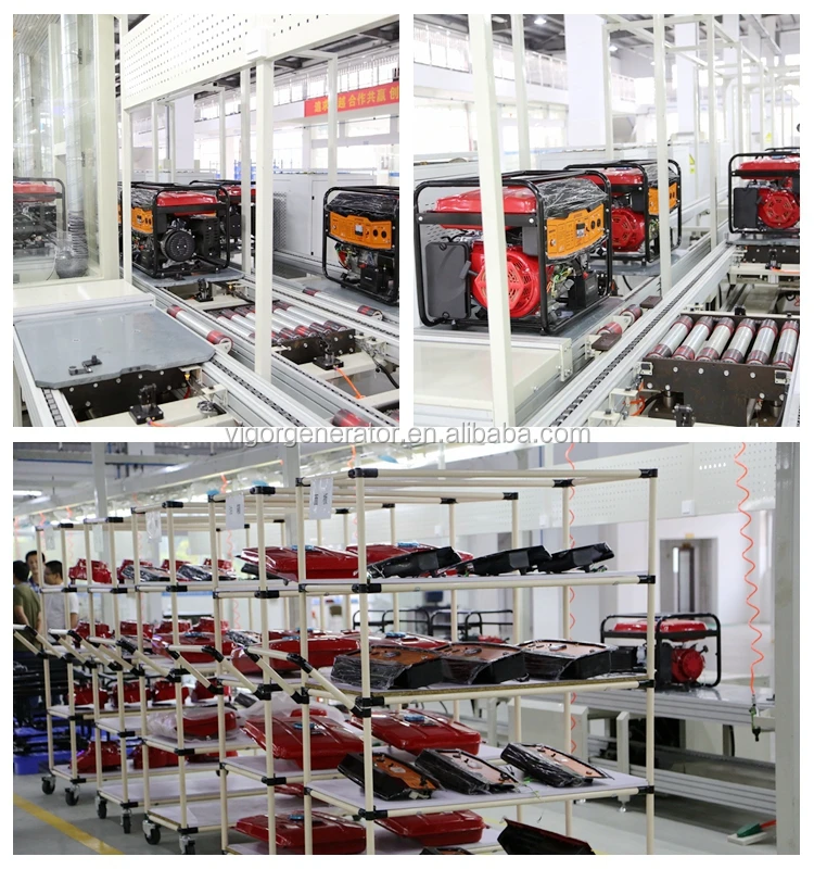 Commercial 439cc 3 Phase Super Quiet Gasoline Standby Generator 8000 Watt 400V/230V For Marine