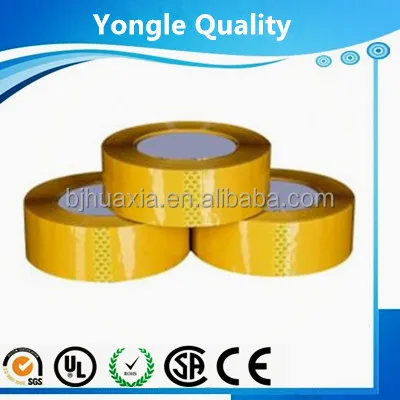 Hot Melt Adhesive Bopp Packing Tape White Sealing Glue Carton Sealing Tape Bopp Fast Sale Waterproof Carton Package Acrylic ROSH