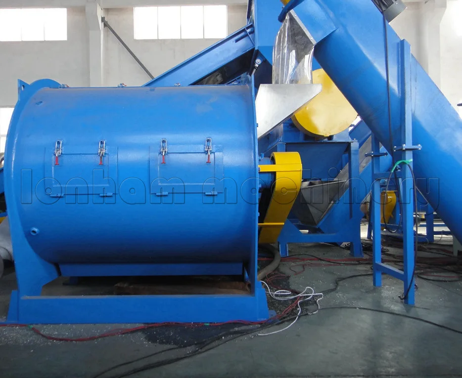 PET Bottle Crushing and Cleaning Machine/Waste PET Bottle Plastic Recycling Machine