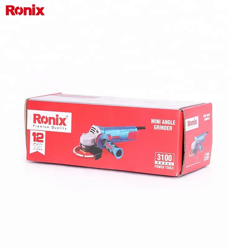 2021 Ronix новая миниатюрная электрическая шлифовальная машина 115 мм 720 Вт угловая шлифовальная машина модель 3130