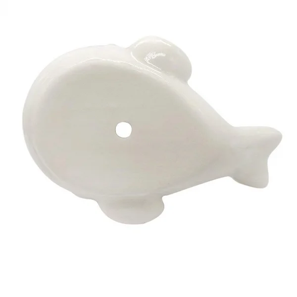 Whale White Ceramic Succulent Planter Flower Pot Tabletop Decor Container Flower Vase