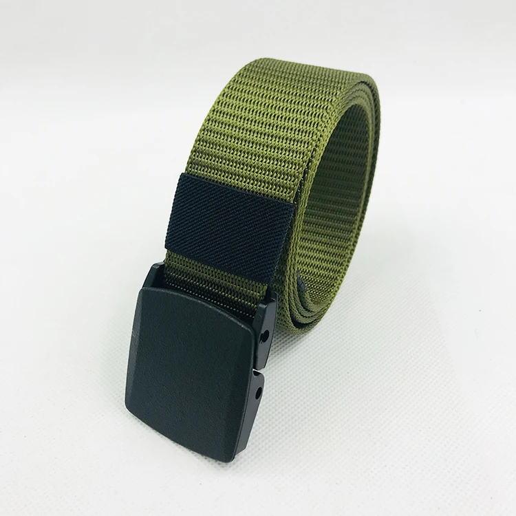 Custom Outdoor Sport Fabric Canvas Cotton Men Webbing Belt Rolls