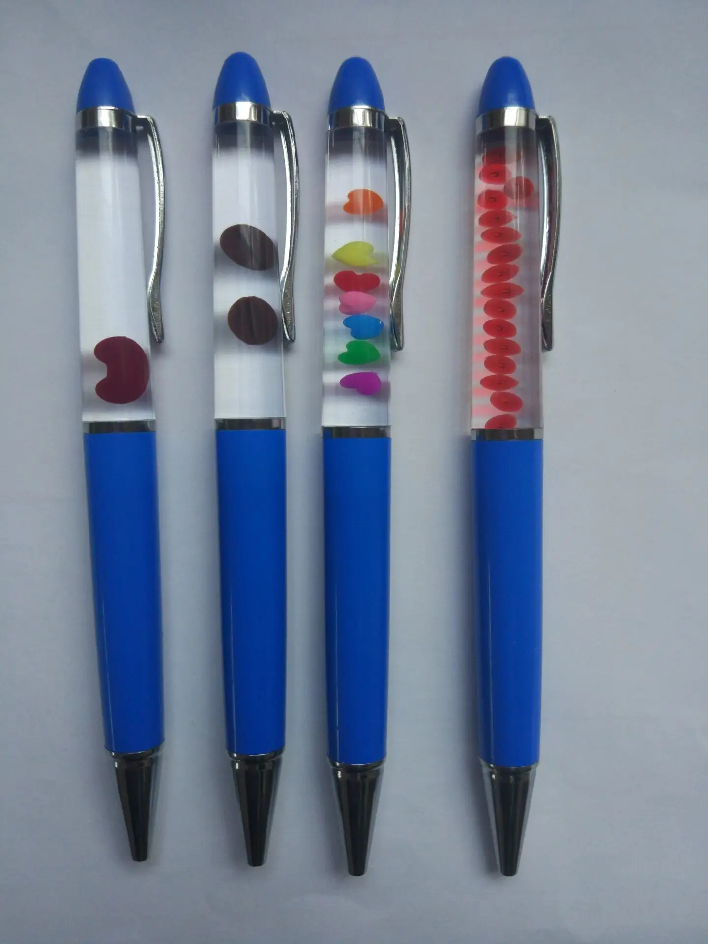 2019 popular new item ball pen customized logo promotional floaty pens