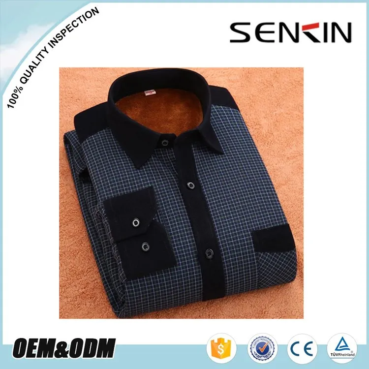 latest design brand mens long sleeve shirts winter casual flannel plaid shirts