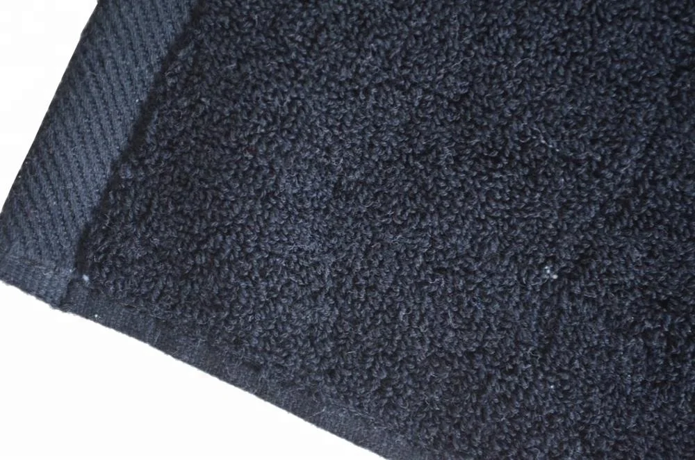 Роскошные подарки премиум-класса черное пляжное полотенце на заказ