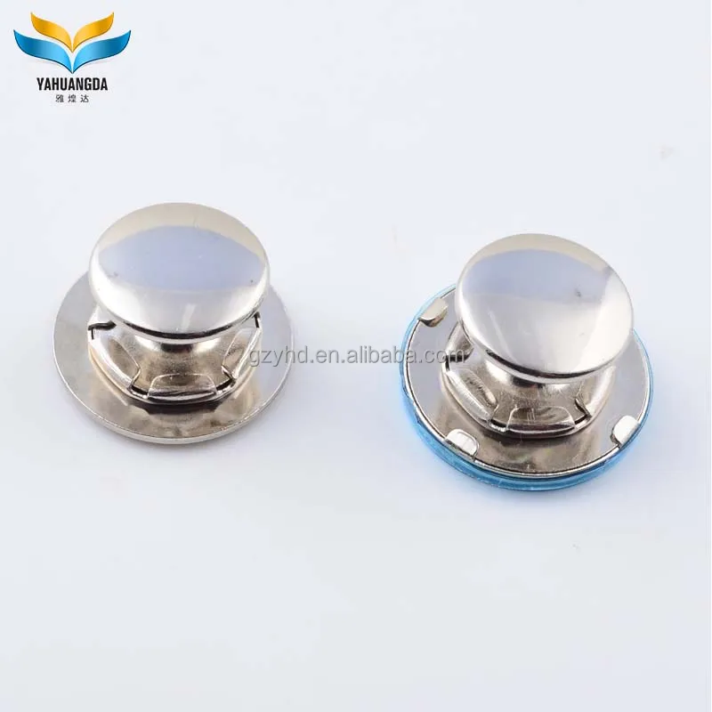 factory wholesale 18mm rivet hat magnetic snap button for handbag cap button