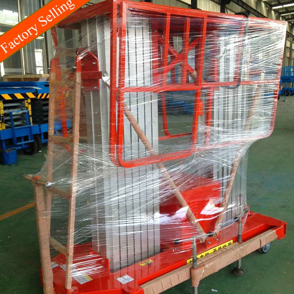 Portable aluminum alloy lift vertical hydraulic sky lift for sale for street light with CE