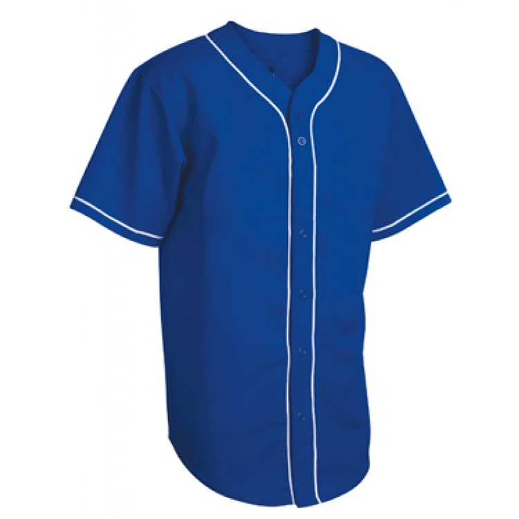 Blank baseball shirts wholesale custom cheap plain white black blue sublimated baseball jersey