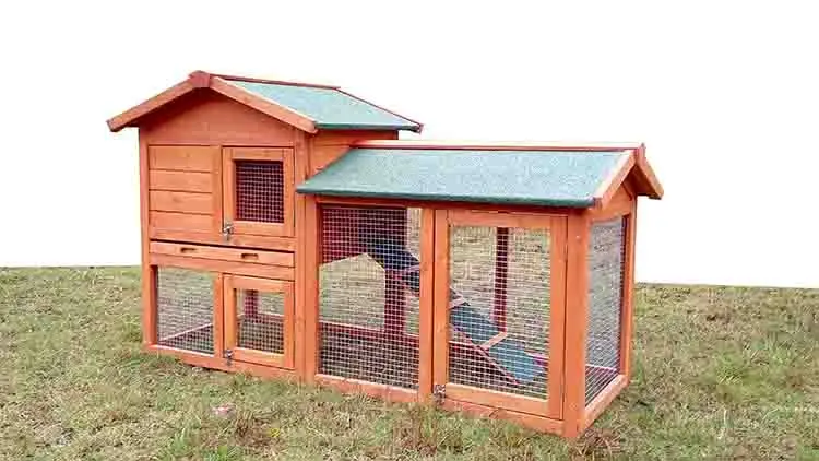 sale cheap pet cages home house New style bunny hutch wooden rabbit house wholesale