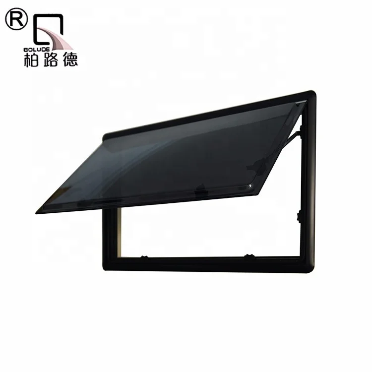Durable extrapolation window for teardrop RV camper/trailer window