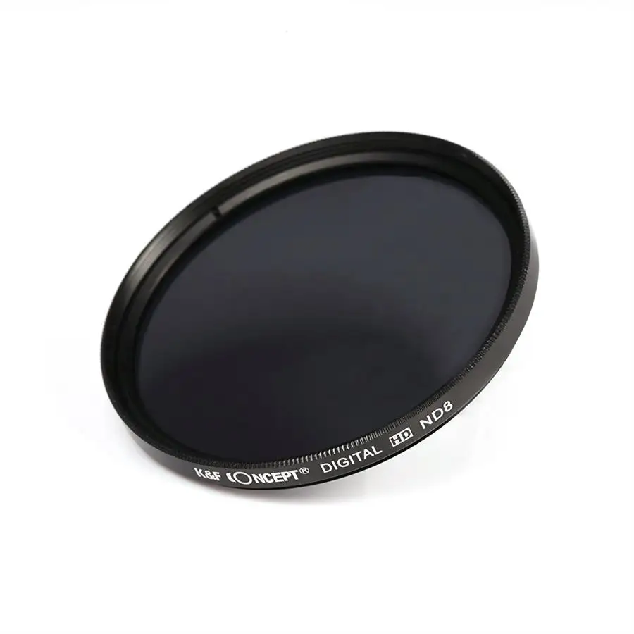 
52mm Filter, KF Concept 52mm Lens Filter Kit Neutral Density ND Filter Set ND2 ND4 ND8 for DSLR Cameras <span style=