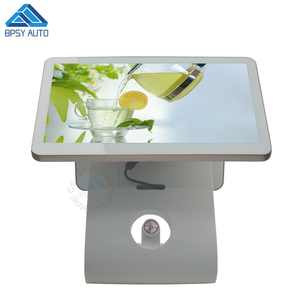 Емкостная сенсорная панель планшета 15,6 дюймов, intecore I3 Win10, двойной экран, POS-система для розничных продавцов