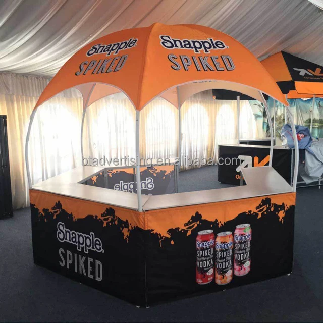 
Shanghai Better AD Custom Printed Hexagon Promotional Booth Tents 
