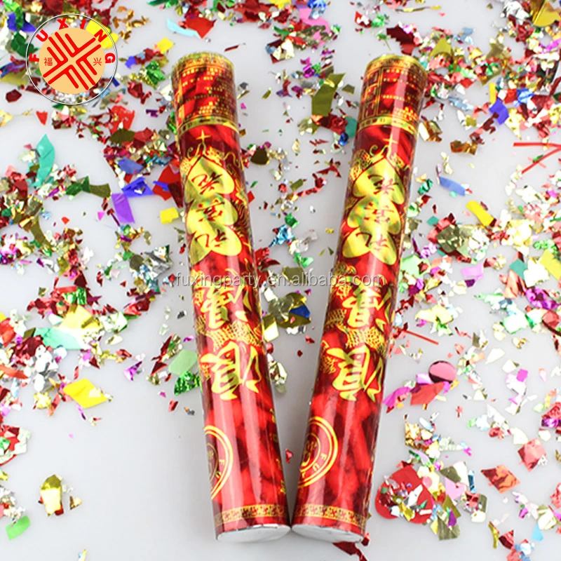 Toy Firework30cm Rose Petal Party Popper and Firecrackers