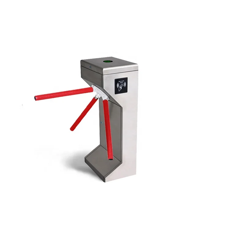 Compact design portable Bi-directional RFID card reader supported CE certificate tripod turnstile gate
