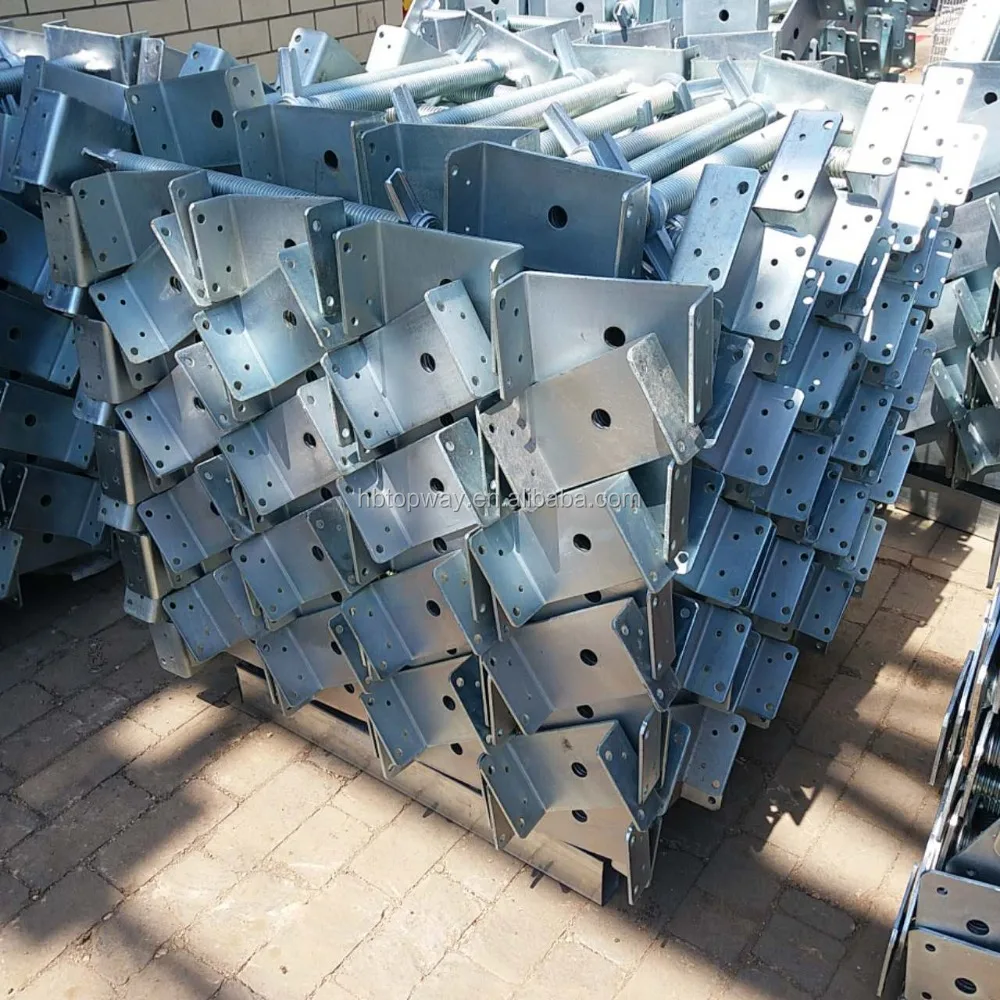 Galvanized Scaffolding Screw Jack Leveling Adjustable U head